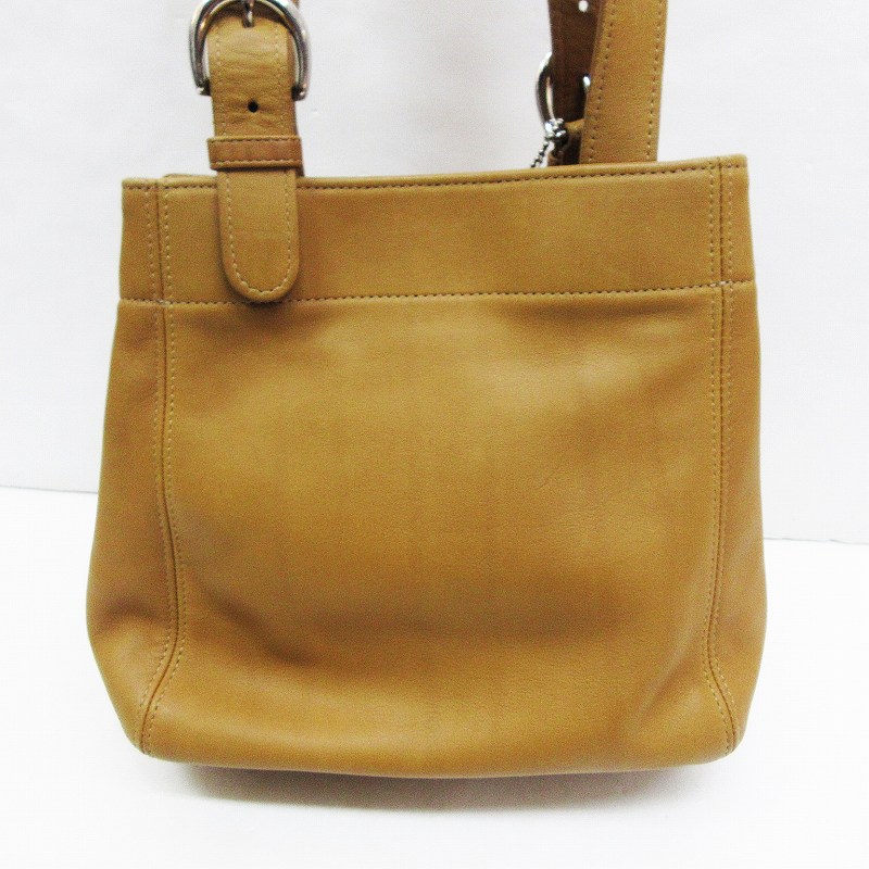 コーチ COACH 4157 オールドコーチ レザー ショルダーバッグ 茶