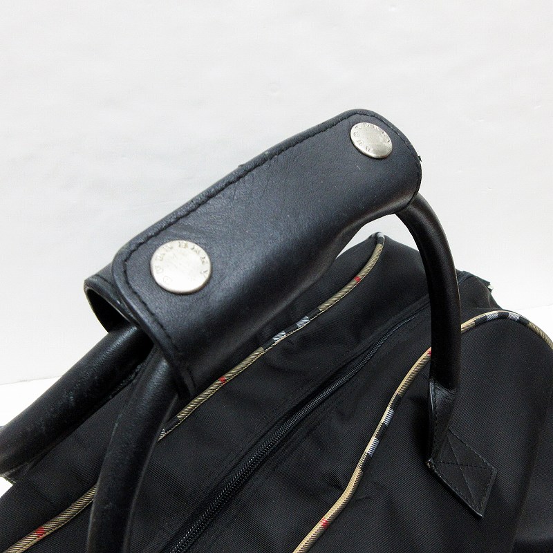 バーバリーゴルフ BURBERRY GOLF ノバチェック ライン ボストン