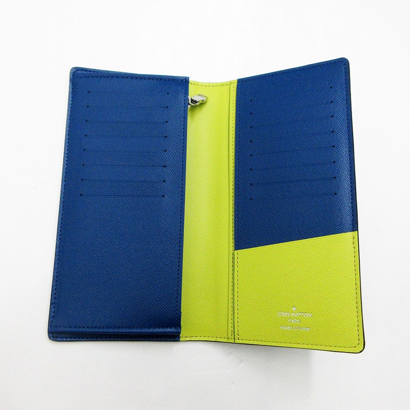 ルイヴィトンポルトフォイユブラザダミエグラフィット✕エピ紺✕黒✕青  