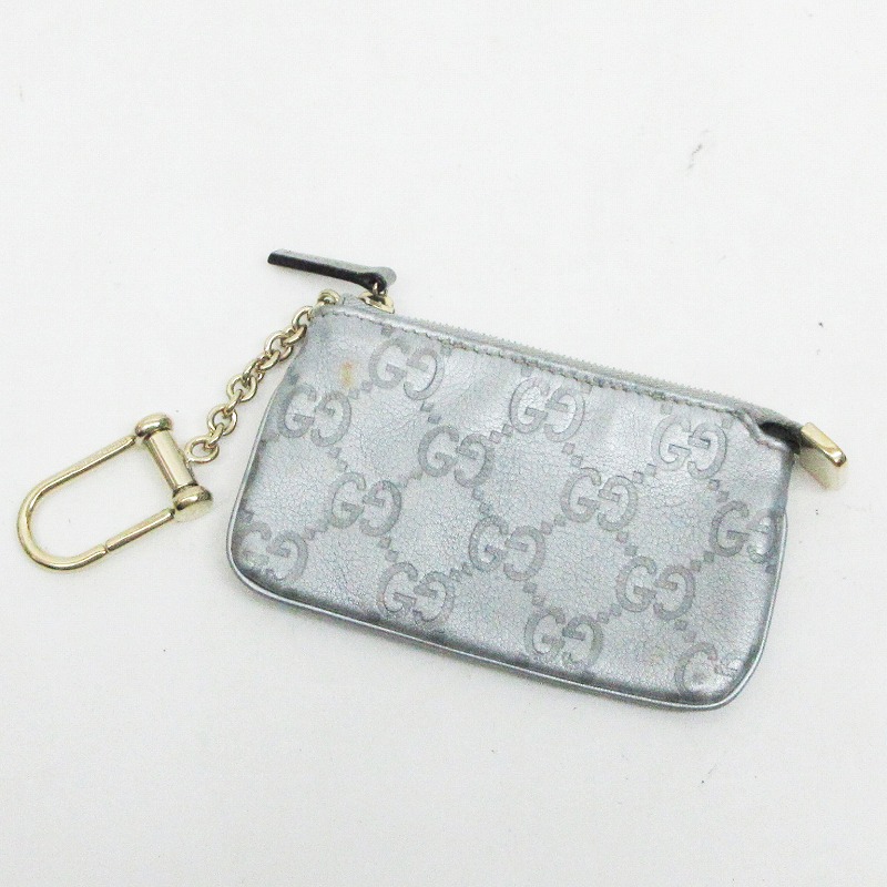 ★GUCCI グッチ 小銭入れ　コインケース 233183　紺系C