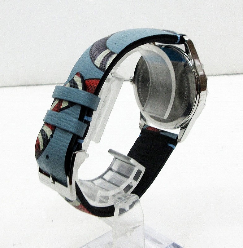 未使用品 グッチ GUCCI Gタイムレス G-TIMELESS 38MM キングスネーク  