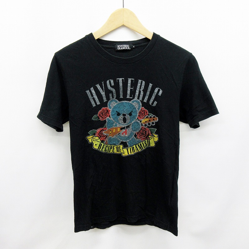 ヒステリックグラマー HYSTERIC GLAMOUR ヒステリック・ベア プリント 