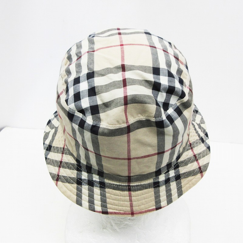 バーバリー ロンドン BURBERRY LONDON リバーシブル バケット ハット 