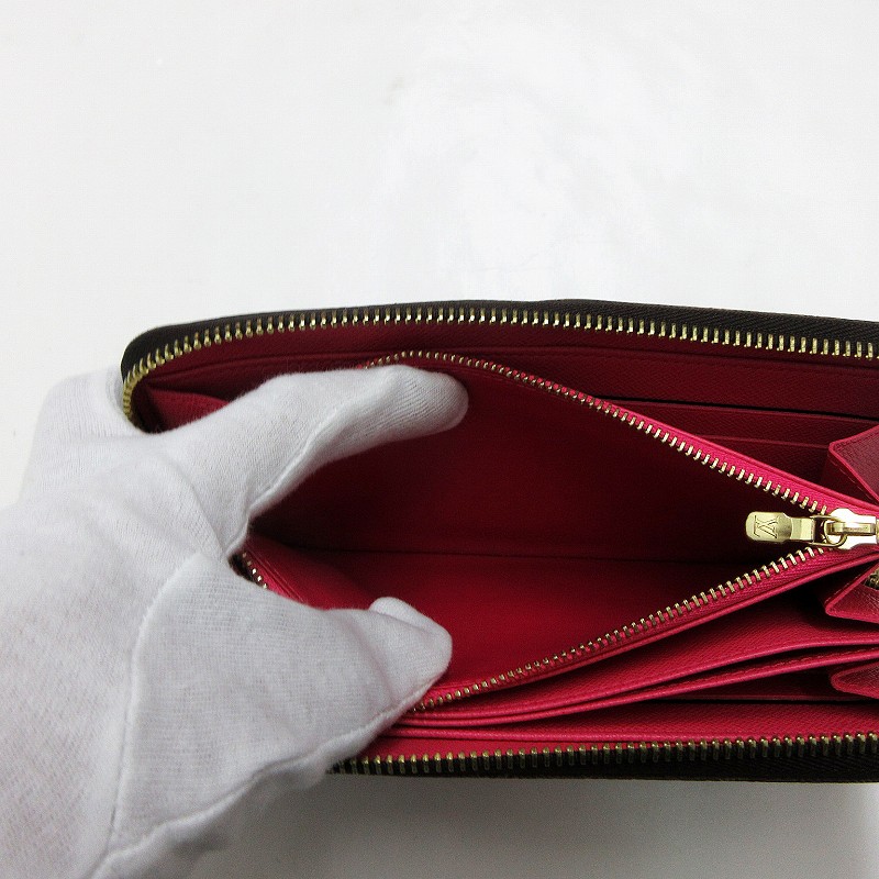 ルイヴィトン LOUIS VUITTON 美品 M60936 モノグラムV ジッピー