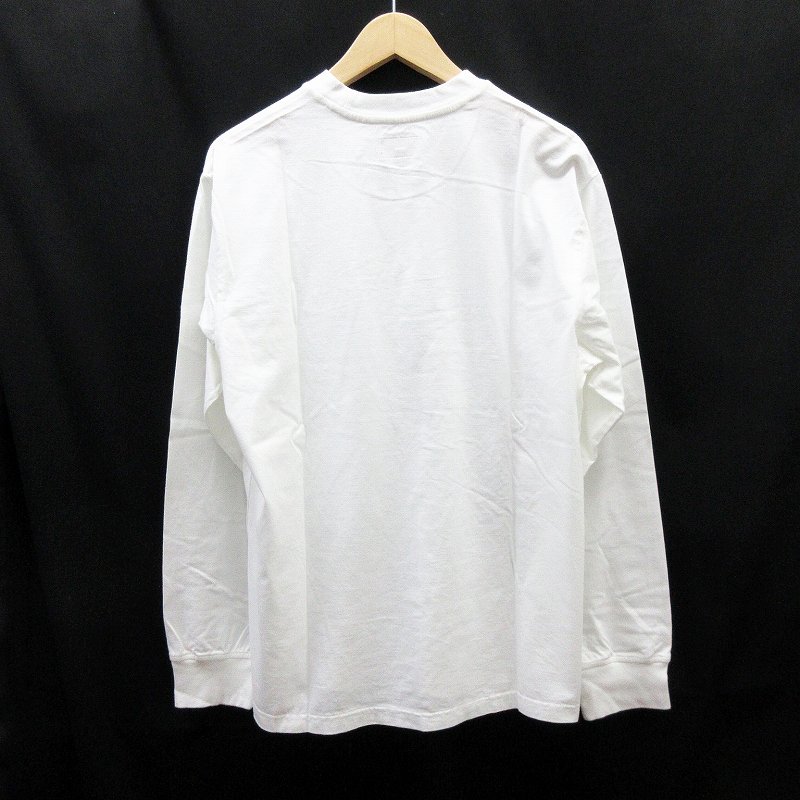 未使用品 シュプリーム SUPREME 20SS Small Box L/S Tee M White 