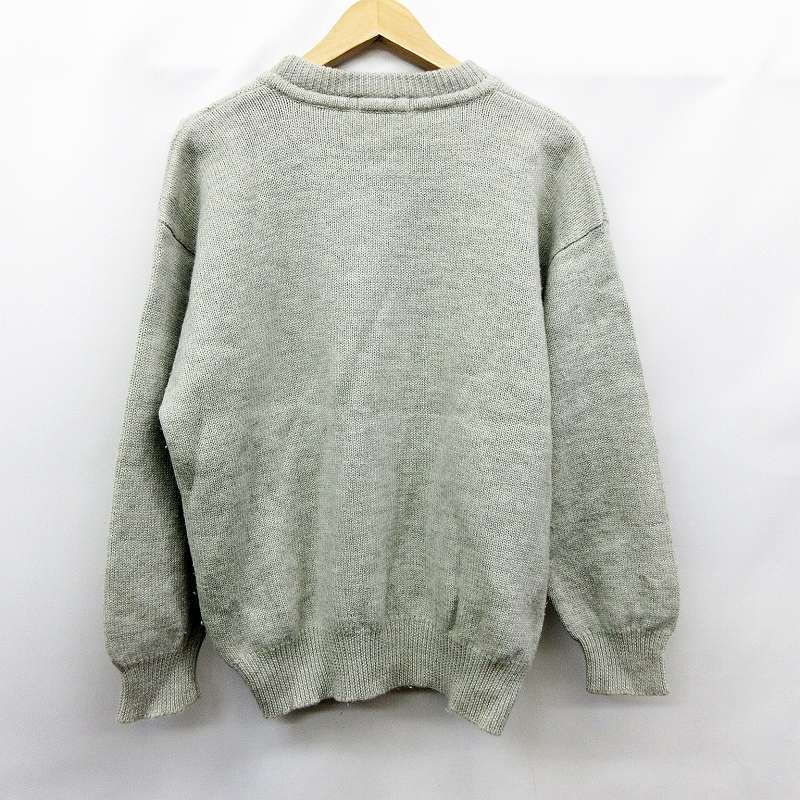 イヴサンローラン YVES SAINT LAURENT ロゴ ウール ケーブルニット  