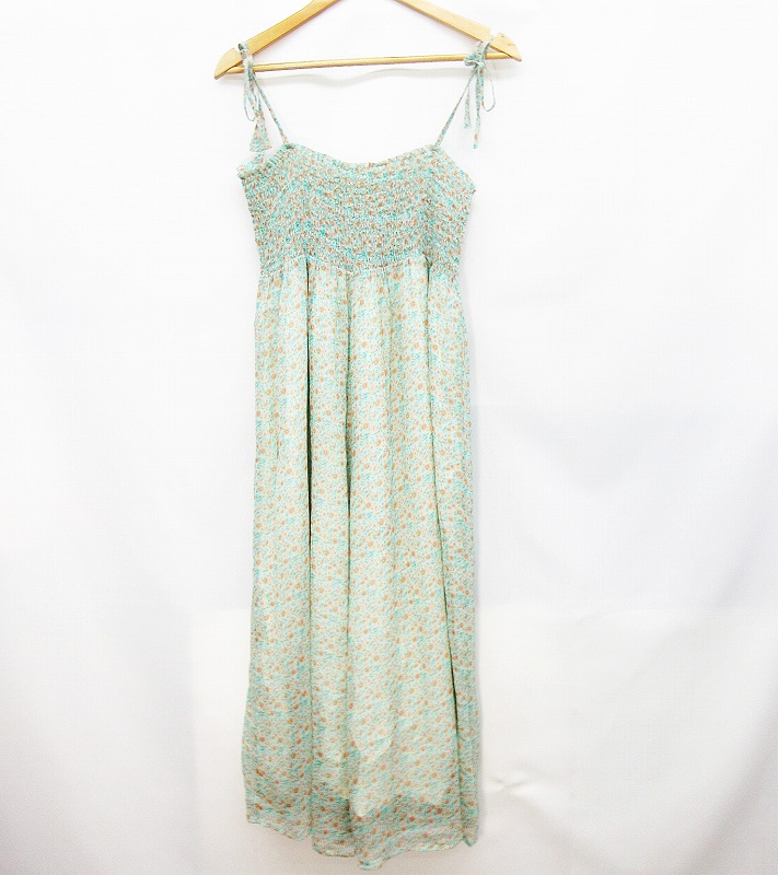 アナザーエディション Another Edition アローズ コンビネゾン キャミソール オールインワン 花柄 総柄 緑 グリーン系 ピンク 25 064 ベクトルパーク