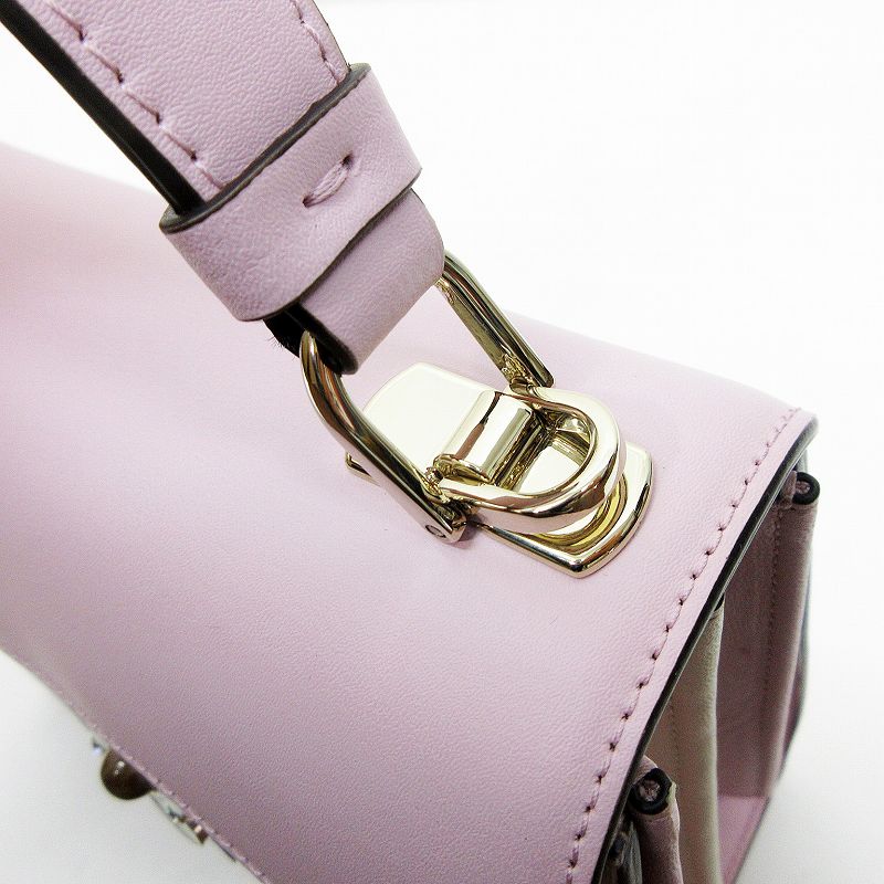 未使用品 フルラ FURLA 2WAY ミニ ハンドバッグ ショルダーバッグ 