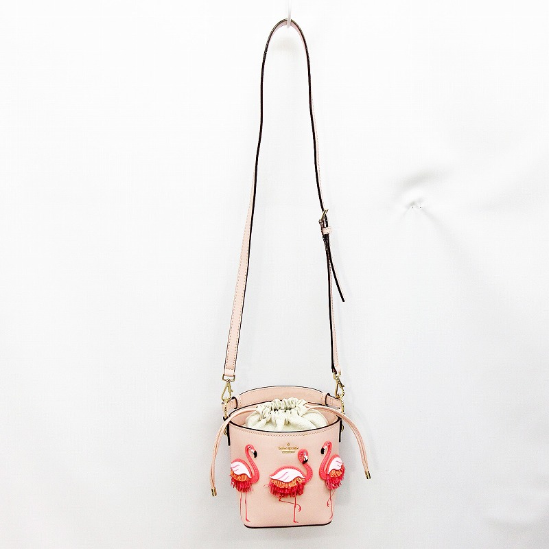 未使用品 ケイトスペード KATE SPADE BY THE POOL フラミンゴ 2WAY 