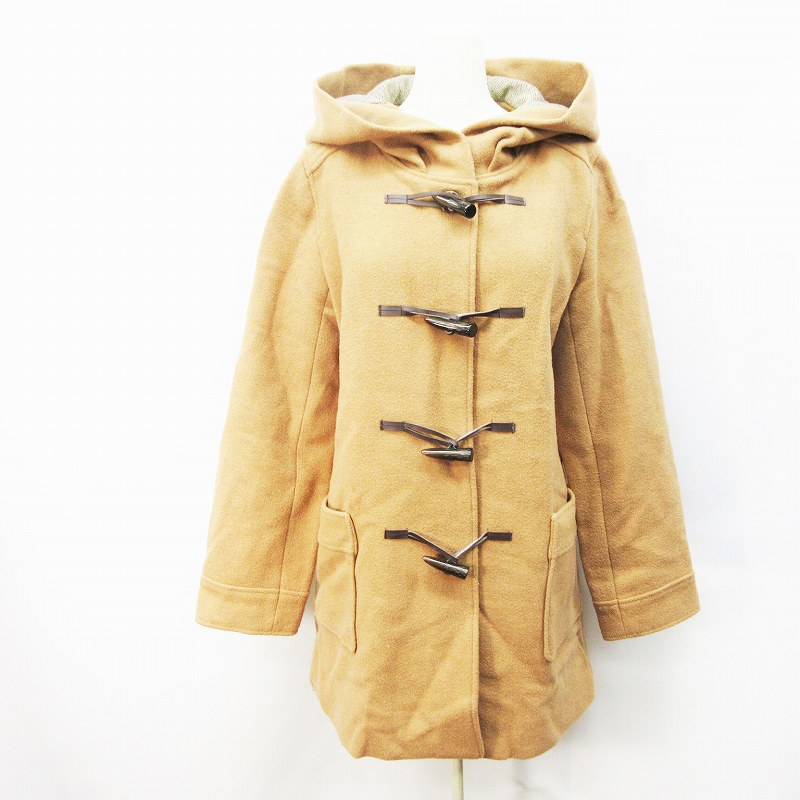 アーバンリサーチ サニーレーベル Urban Research Sonny Label ダッフルコート アウター ロング 毛 ウール F M相当 キャメルベージュ系 28 レディース 064 ベクトルパーク