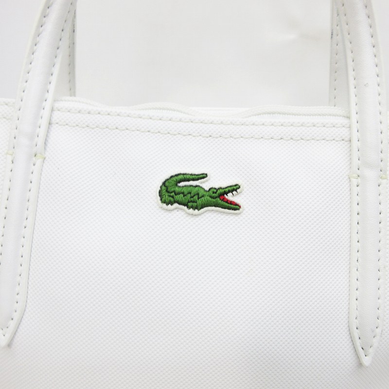 カバンレディース ラコステ カバン 白 LACOSTE - Lacoste ラコステ 