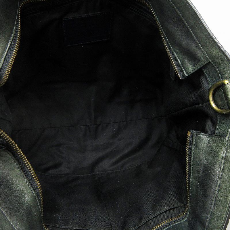 coach コーチ 2way トートバッグ オールレザー 70600 グリーン コーチ COACH 70600 ブリーカー レガシー レザー 2WAY トート