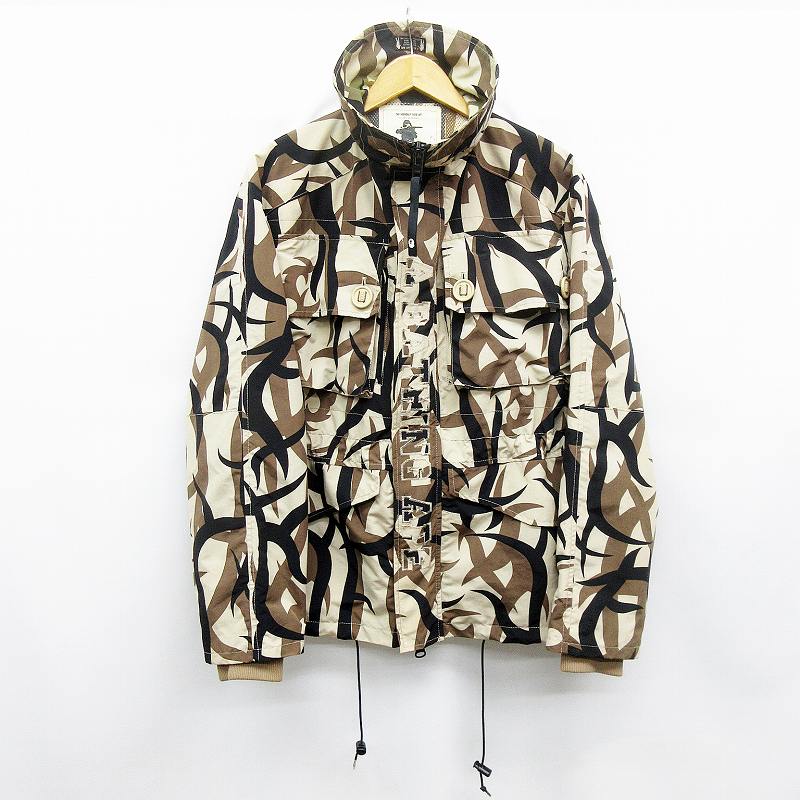 アベイシングエイプ A BATHING APE トライバル カモフラ 迷彩 ナイロン 