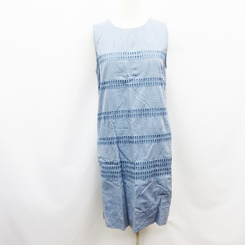 ギャップ Gap シャンブレー ノースリーブ ワンピース S 水色 ライトブルー 30 レディース 064 ベクトルパーク ギャップ Gap シャンブレー ノースリーブ ワンピース S 水色 ライトブルー 30 レディース 064 ベクトルパーク