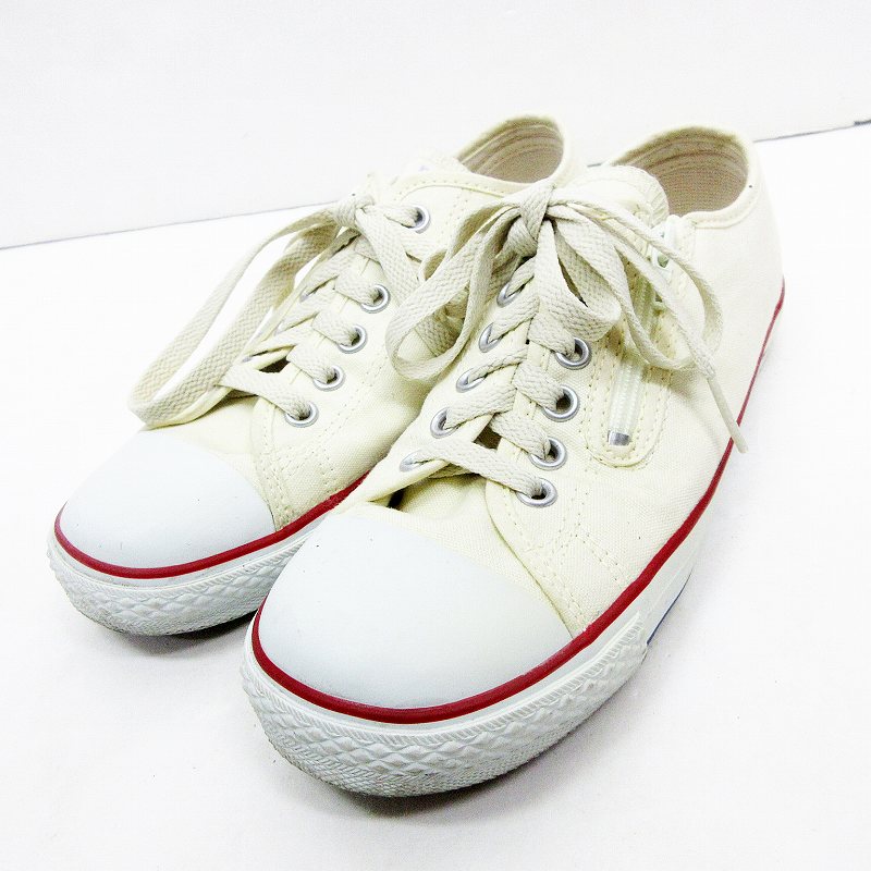 コンバース Converse チャイルド オールスター ローカット スニーカー 22cm ジッパー 白 ホワイト系 3c192 Child All Star Rz Ox White レディース 064 ベクトルパーク