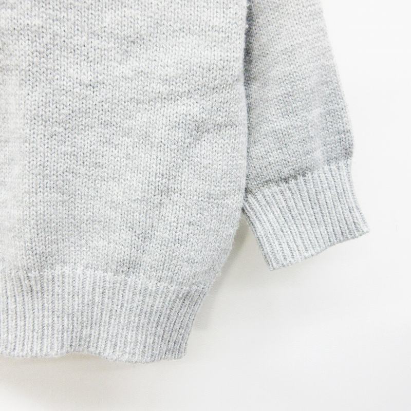 フタフタ Futafuta Black Closet キッズ 子供服 ニット セーター 長袖 ラグラン オフタートル 無地 95 灰色 グレー系 キッズ 064 ベクトルパーク