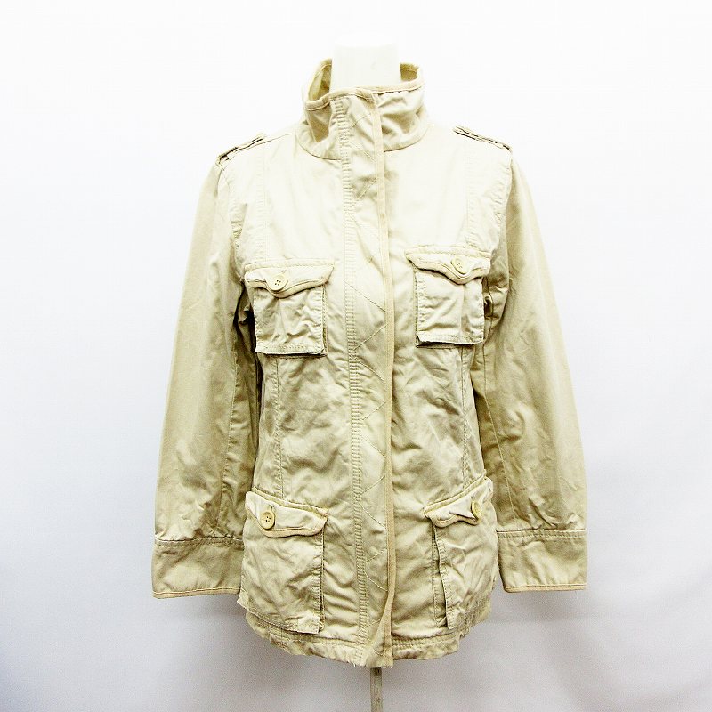 ギャップ Gap キッズ 子供服 女の子 ミリタリー ジャケット 140cm ベージュ キッズ 064 ベクトルパーク