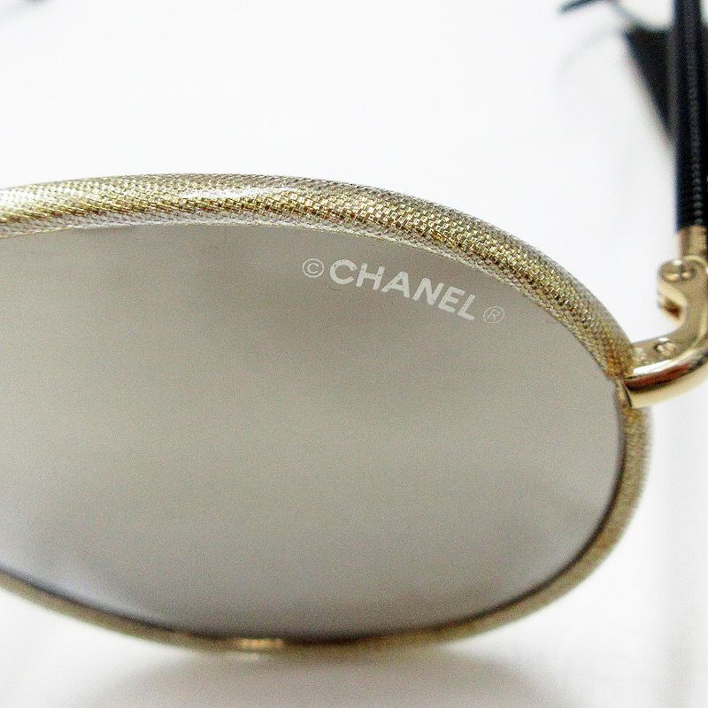 未使用品 シャネル CHANEL 4228-Q 伊製 イタリア製 ミラーレンズ 未使用品 シャネル CHANEL 4228-Q 伊製 イタリア製 ミラーレンズ