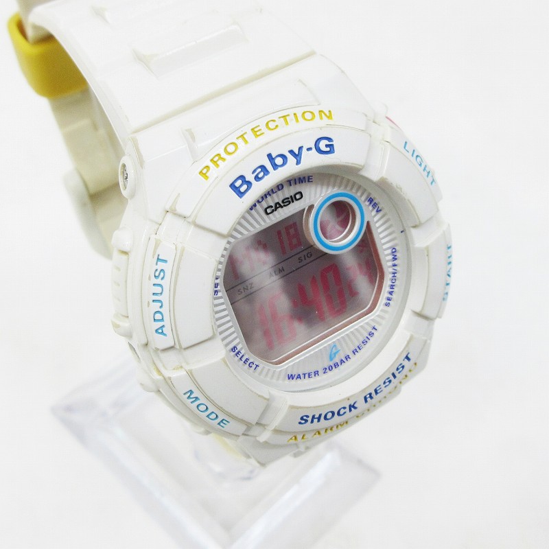 ベビージー Baby G カシオ 3212 Bgd 1p 7adr 腕時計 ラバーバンド デジタル 白 ホワイト系 32 レディース 064 ベクトルパーク