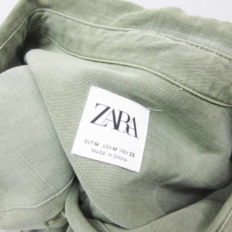 ザラ Zara シャツ ワンピース 長袖 ロング 無地 オーバーサイズ M カーキーグリーン 32 レディース 064 ベクトルパーク ザラ Zara シャツ ワンピース 長袖 ロング 無地 オーバーサイズ M カーキーグリーン 32 レディース 064 ベクトルパーク