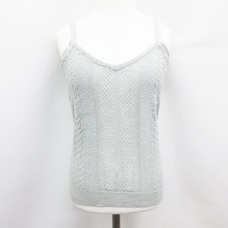ルッキリル Rukkilill 総レース キャミソール カットソー フリーサイズ 灰色 グレー系 32 レディース 064 ベクトルパーク