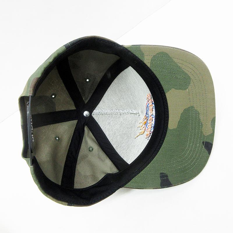 シュプリーム SUPREME 17FW Fire 5-Panel キャップ 迷彩 緑 グリーン系