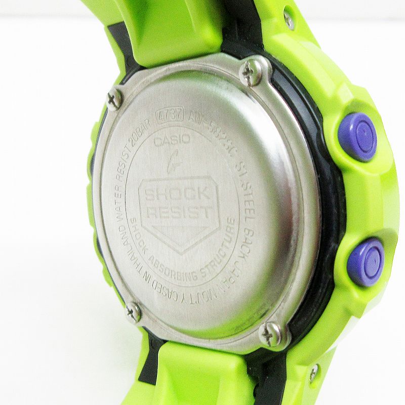 カシオジーショック CASIO G-SHOCK クレイジーカラーズ アナデジ