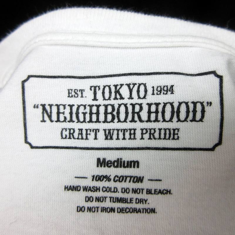 NEIGHBORHOOD 半袖シャツ M ホワイト NEIGHBORHOOD 半袖シャツ ホワイト - メルカリ