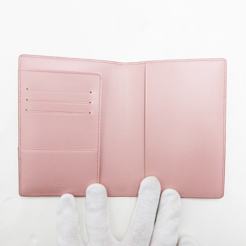 未使用品 エムシーエム MCM パスポート ケース パスケース ピンク