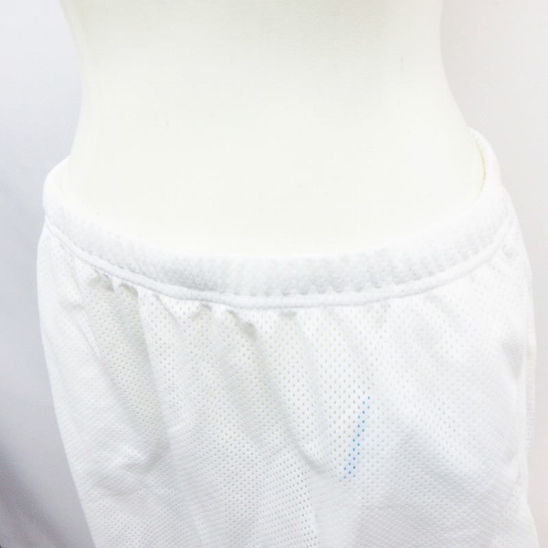 未使用品 エレッセ Ellesse テニスウェア スポーツウェア スコート スカート ミニ丈 メッシュ シースルー 大きいサイズ Xl 白 ホワイト系 39 レディース 064 ベクトルパーク