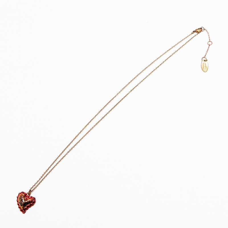 【美品】VivienneWestwood ヴィヴィアン ハートオーブ　ゴールド 楽天市場】ヴィヴィアン ネックレス ハート オーブの通販