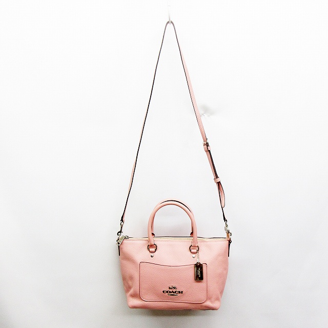 コーチ COACH 極美品 F31466 ミニ エマ サッチェル レザー 2WAY トート  