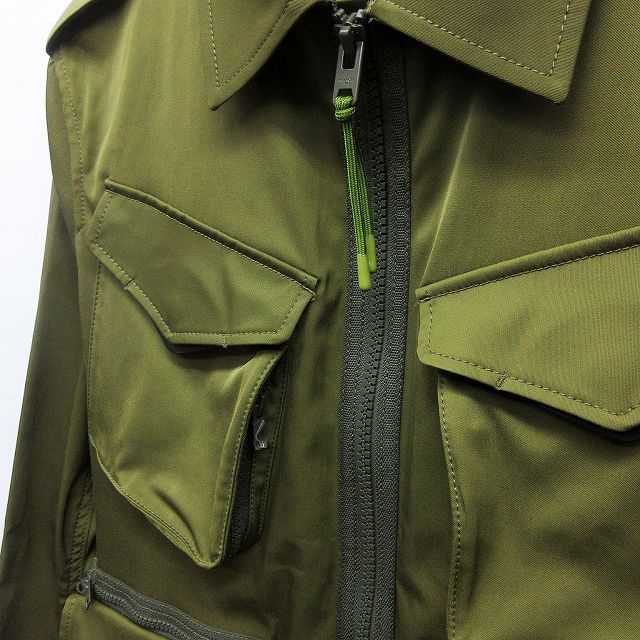 未使用品 コーチ COACH ストレッチ ミリタリー ジャケット 46 Mサイズ 
