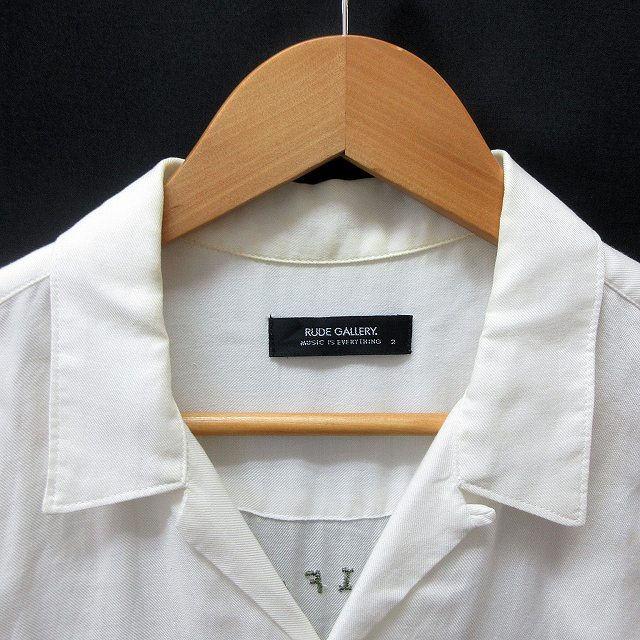 Rude gallery ルードギャラリーMaria Shirts RUDE GALLERY ルードギャラリー オープンカラー レーヨンシャツ