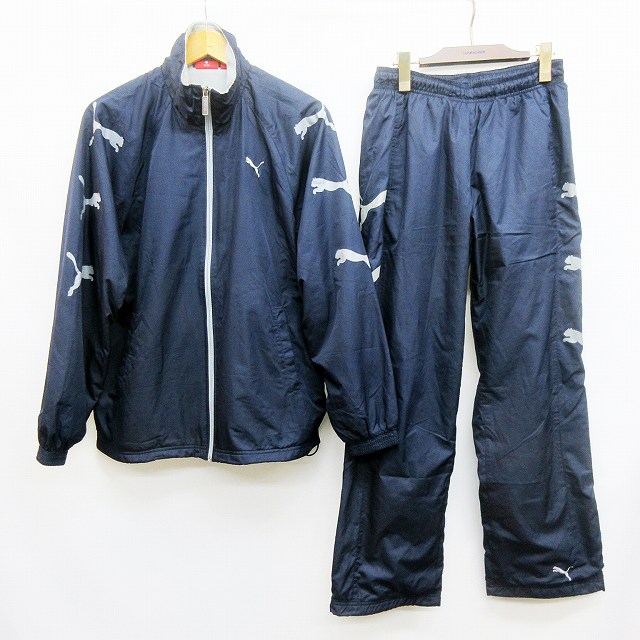 PUMA プーマ トラックジャケット パンツ セットアップ L PUMA - PUMA トラック ジャケット パンツ セットアップ ブラック