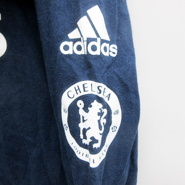 adidas Chelsea FC 長袖シャツ ネイビー アディダス adidas CHELSEAFC チェルシーFC 長袖 ロング T