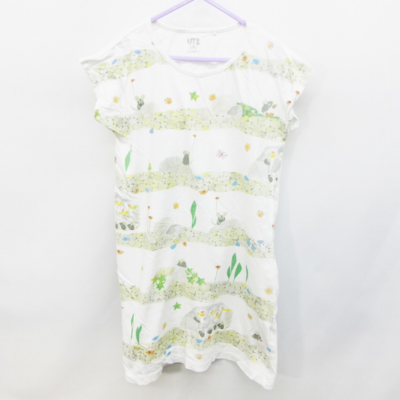 ユニクロ Uniqlo Kids Ut レオ レオニ フレデリック Tシャツ チュニック ワンピース 半袖 フレンチスリーブ ミニ ねずみ プリント 綿 コットン100 140 白 ホワイト系 キッズ 064 ベクトルパーク ユニクロ Uniqlo Kids Ut レオ レオニ フレデリック Tシャツ チュニック ワンピース 半袖 フレンチスリーブ ミニ ねずみ プリント 綿 コットン100 140 白 ホワイト系 キッズ 064 ベクトルパーク