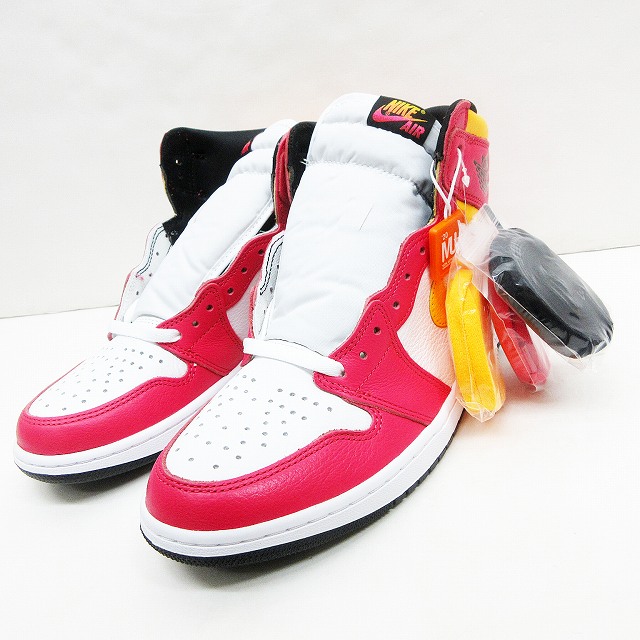未使用品 ナイキ NIKE AIR JORDAN 1 RETRO HIGH OG FUSION 28cm エア 