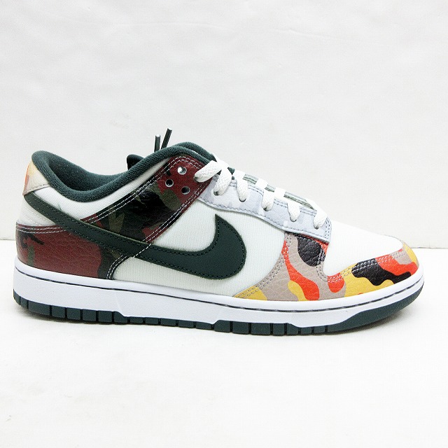 未使用品 ナイキ NIKE DUNK LOW SE Sail Multi-Camo メンズ 28cm 