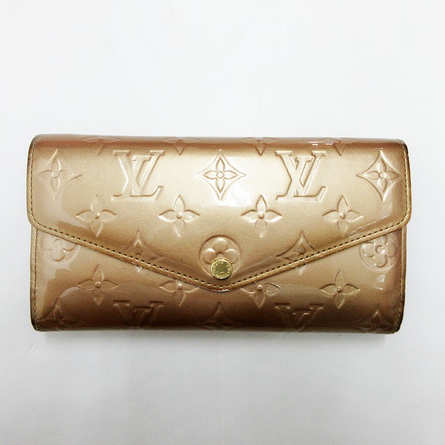 ルイヴィトン LOUIS VUITTON モノグラム ヴェルニ ポルトフォイユ 