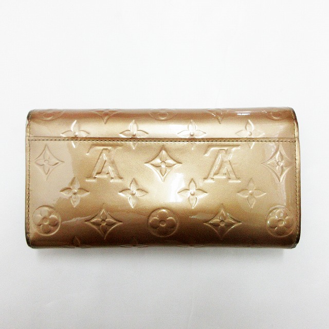 ルイヴィトン LOUIS VUITTON モノグラム ヴェルニ ポルトフォイユ 