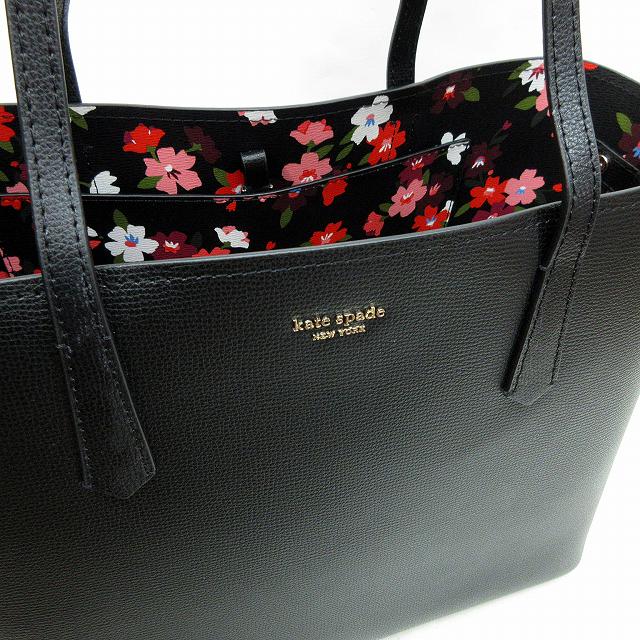 Kate Spade】花柄レザーハンドバッグ ほど遠く