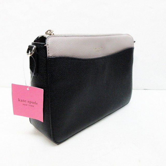 未使用品 ケイトスペード KATE SPADE レザー 2WAY ショルダーバッグ 