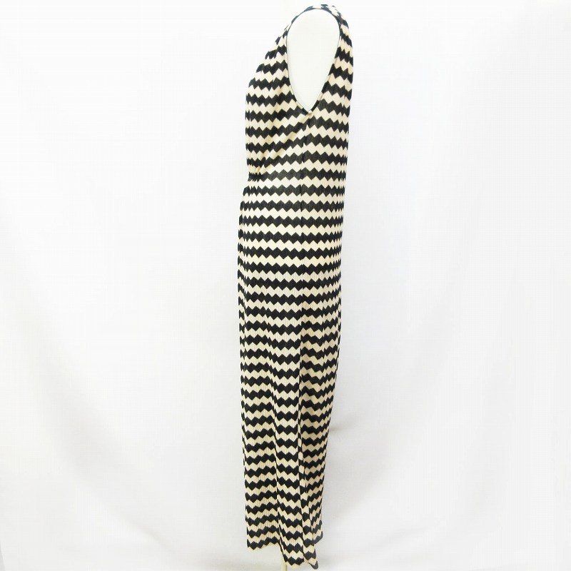 ザラ Zara ワンピース ノースリーブ ロング丈 プリーツ 総柄 S 黒 ブラック系 ベージュ系 レディース 064 ベクトルパーク ザラ Zara ワンピース ノースリーブ ロング丈 プリーツ 総柄 S 黒 ブラック系 ベージュ系 レディース 064 ベクトルパーク