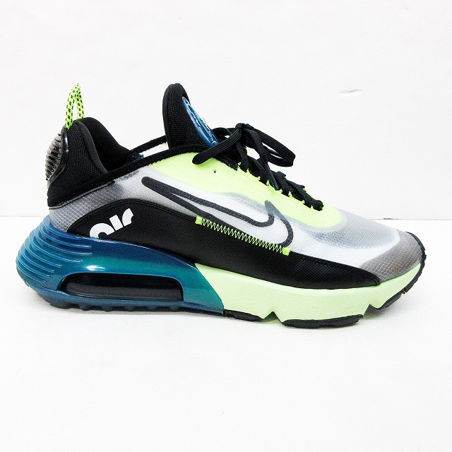 ナイキ NIKE エアマックス 2090 AIR MAX 27.5cm ネオンイエロー 黒 