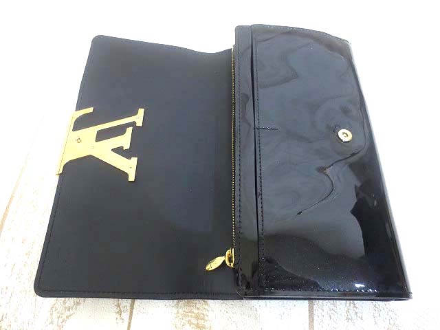 ルイヴィトン LOUIS VUITTON ヴェルニ M61316 ポルトフォイユ ルイーズ 