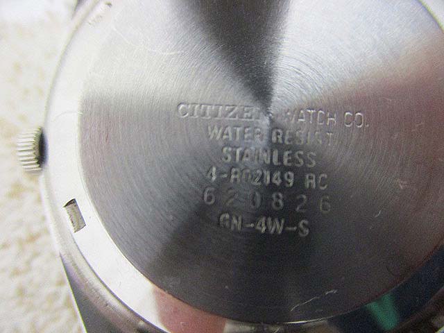 シチズン CITIZEN 自動巻き 腕時計 GN-4W-S シルバーダイヤル 21石 