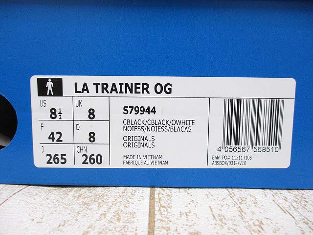 気質アップ 未使用品 アディダスオリジナルス adidas originals LA TRAINER スキー