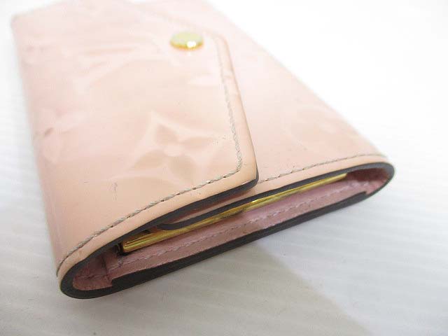 ルイヴィトン キーケース ローズバレリーヌ ミュルティクレ6 ピンク系