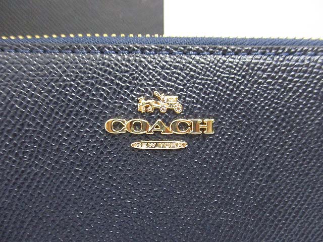 未使用品 コーチ COACH 58857 アコーディオン ジップ ウォレット